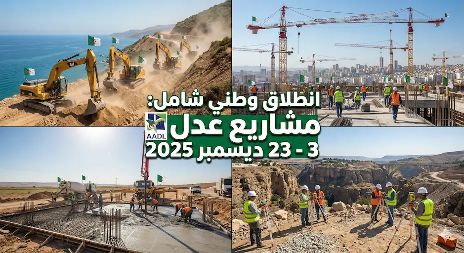 انطلاق مشاريع عدل 3