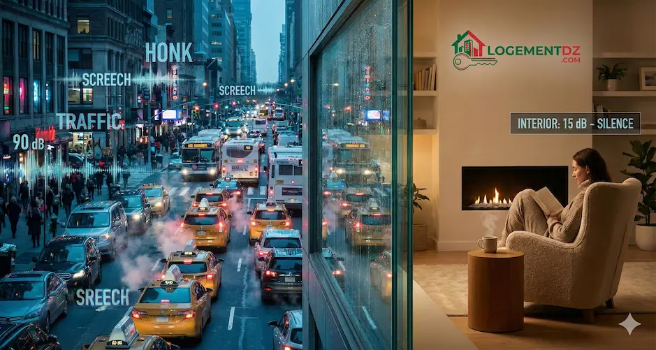 عزل الصوت في المنزل